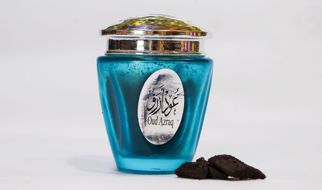 Bakhoor Oud Azraq Encens Luxueux de Qualité Supérieur