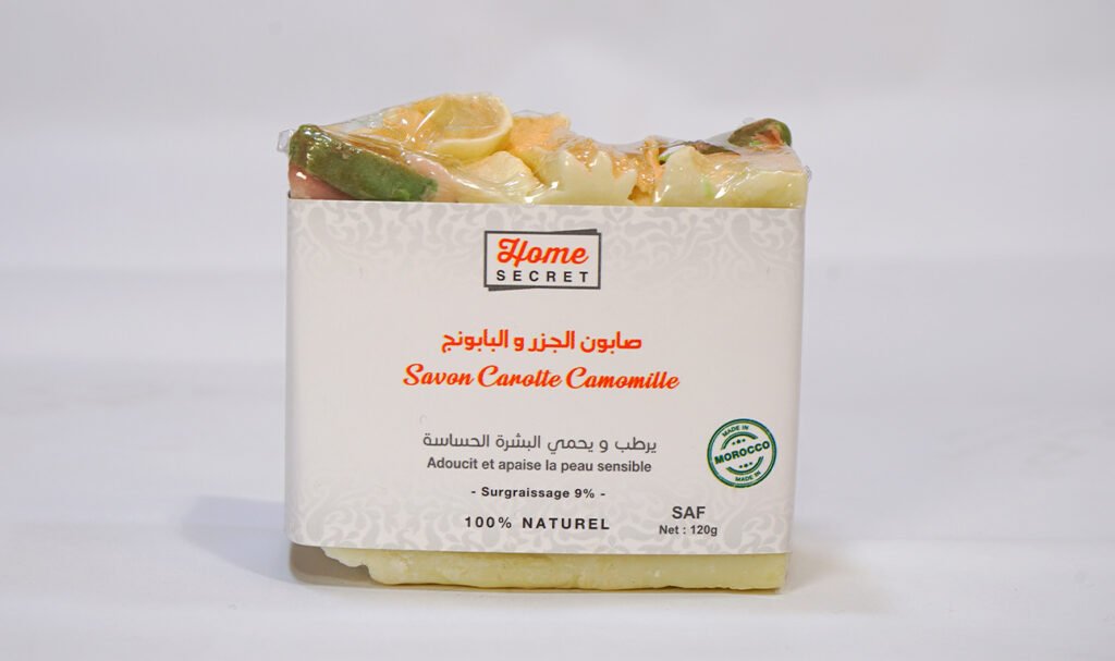 Soap carrot chamomile